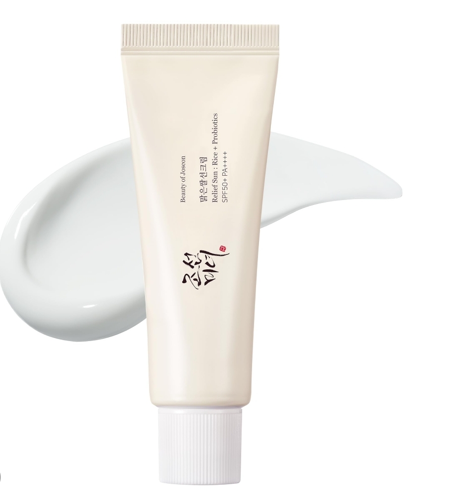 BOJ Relief Sun : Rice + Probiotics (SPF50+ PA++++)